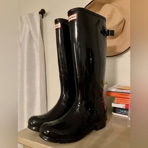Hunter Black Women's Winter & Rain Boots